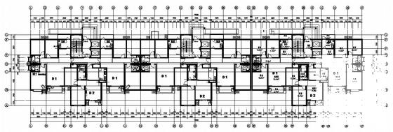 住宅楼给排水施工图 - 1