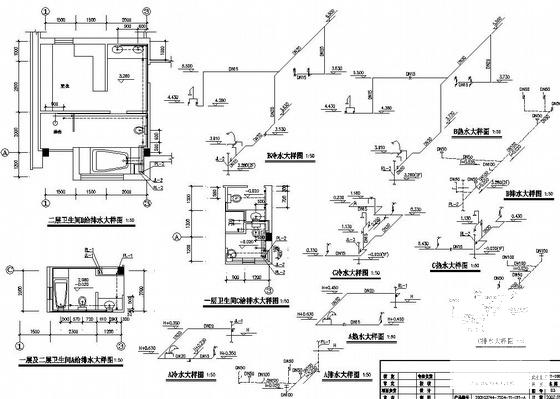 别墅给排水施工图 - 3