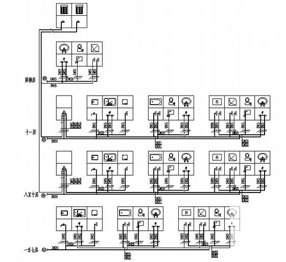 住宅楼给排水施工图 - 4