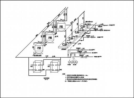 游泳池室内恒温池最新设计cad - 1