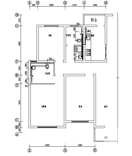 小区给排水施工图 - 3