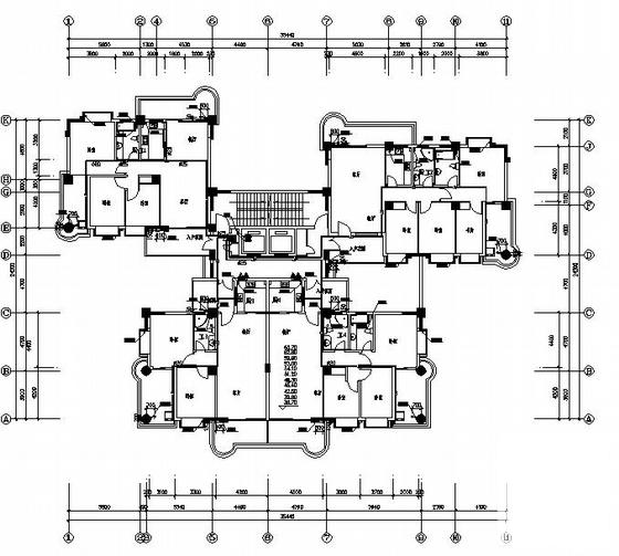 25层住宅给排水施工图纸cad - 1