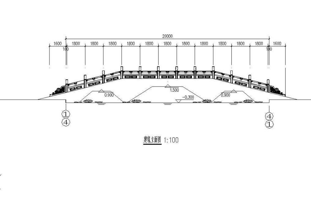 拱桥设计图纸 - 1