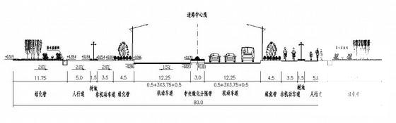 城市主干道设计图纸 - 2