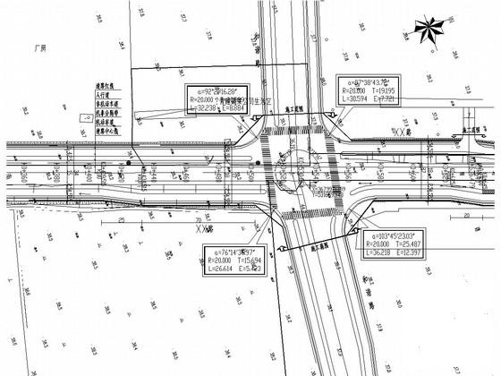 城市次干路纵面施工图 - 1