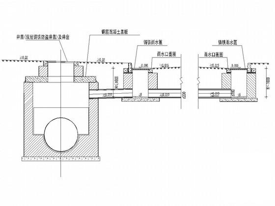 III级城市支路排水工程全设计套施工cad图纸 - 1
