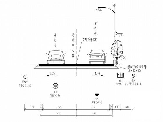 道路施工大样图 - 1