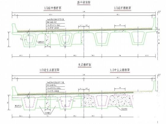 预应力混凝土连续箱梁图 - 1