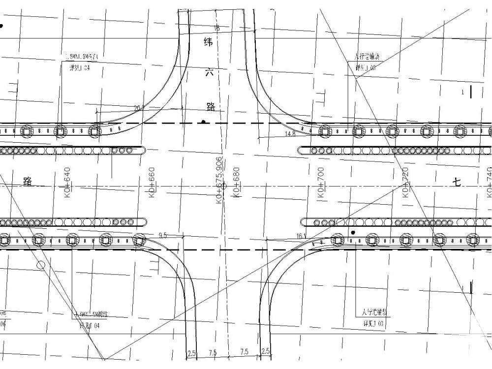 城市道路景观设计图 - 1