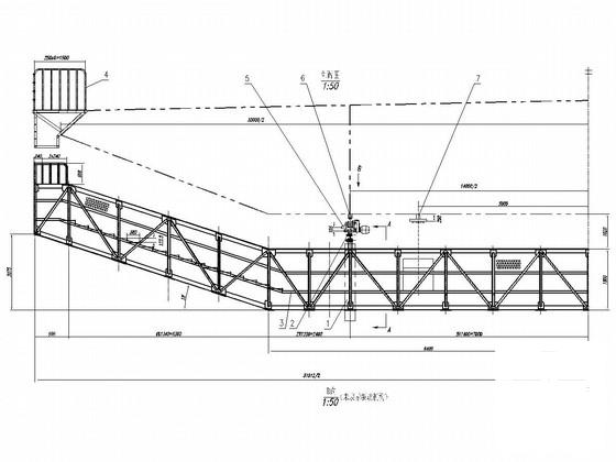 斜拉桥工程检查设计图 - 1