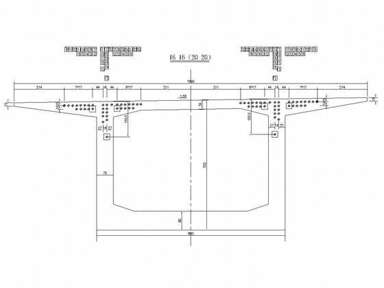 预应力砼连续梁桥施工图 - 3