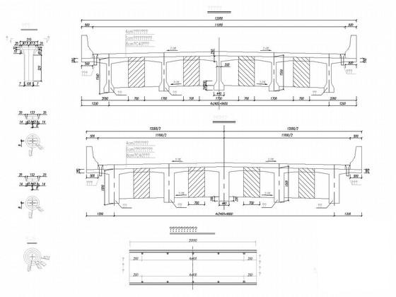 预应力简支T梁桥设计图 - 2