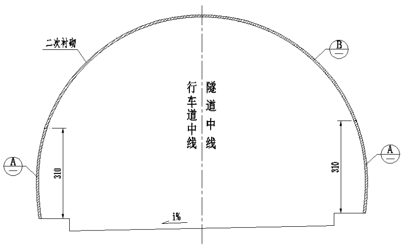 隧道内部装饰设计图 - 4