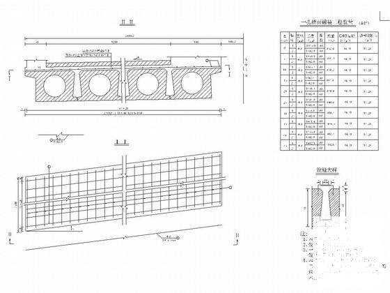 预应力混凝土空心板梁设计图 - 3