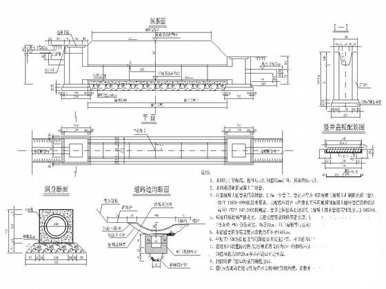 市政道路涵洞工程cad施工图纸设计（倒虹吸） - 1