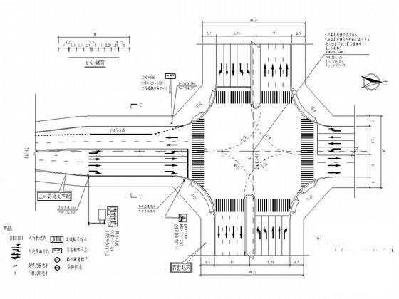 双向四车道设计大样图 - 1