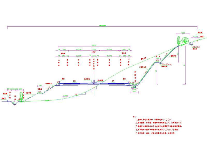 高速公路路基路面设计图 - 4