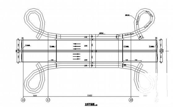 提篮式系杆拱桥设计图 - 3