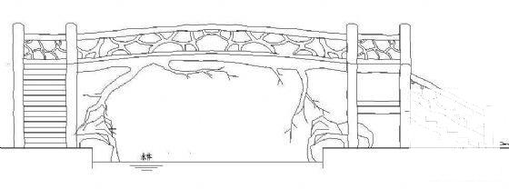 混凝土景观桥详图 - 1