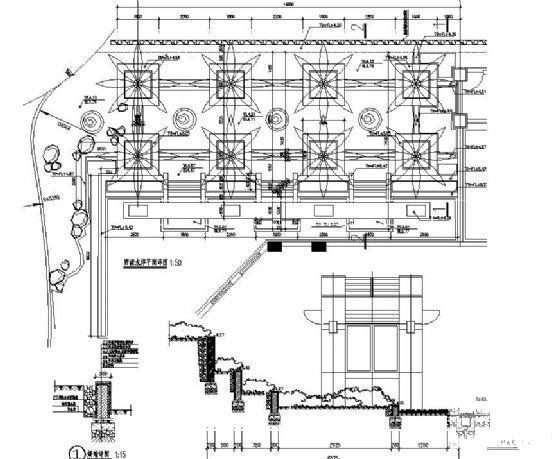 小区水岸详图纸cad - 1