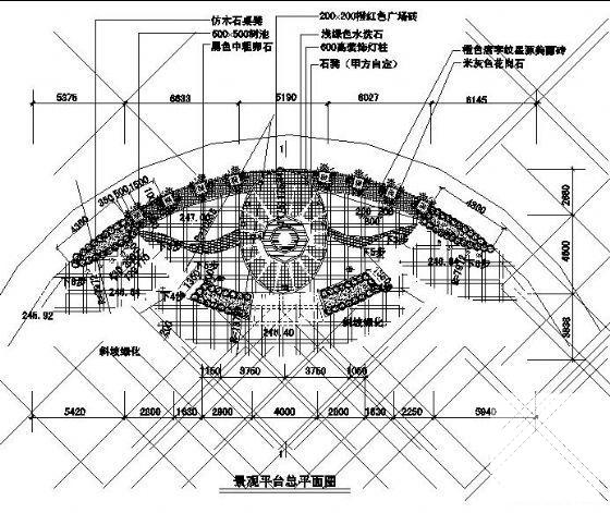 8个平台设计施工图纸合集cad - 1