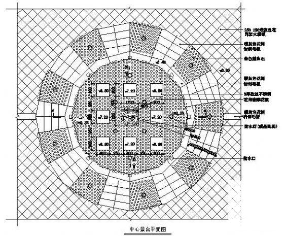 8个平台设计施工图纸合集cad - 4