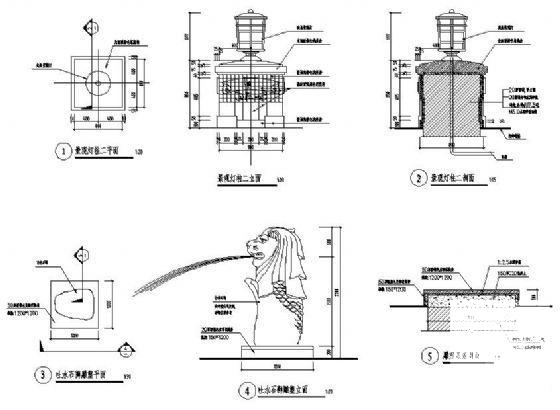 景观灯图纸 - 3