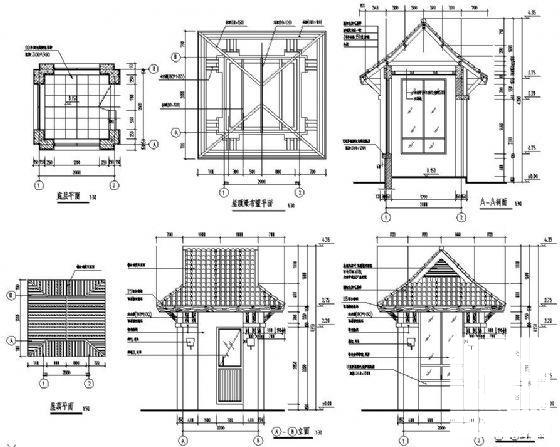 岗亭施工图 - 2