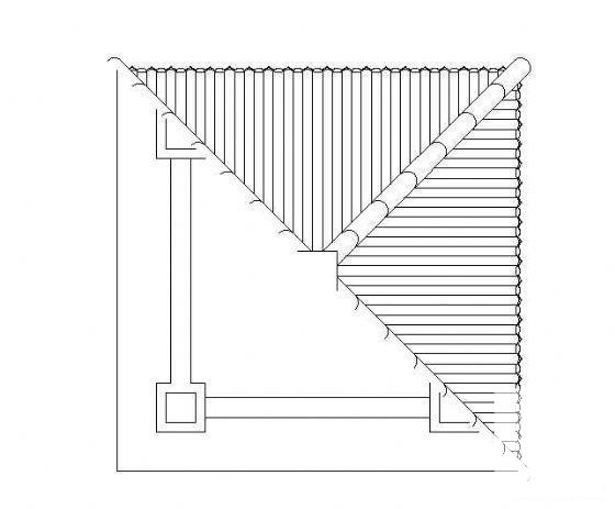 景观亭施工图纸cad - 1