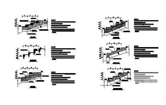 园林中台阶做法详图纸cad - 3