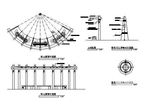 阳光廊施工大样图 - 3