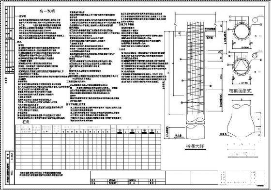 钻孔桩大样图 - 1