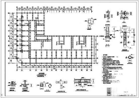 灌注桩基础详图 - 1