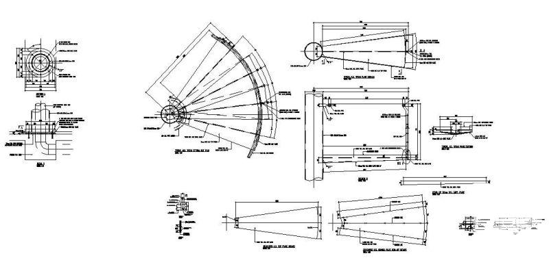 钢结构螺旋楼梯详图纸cad - 3