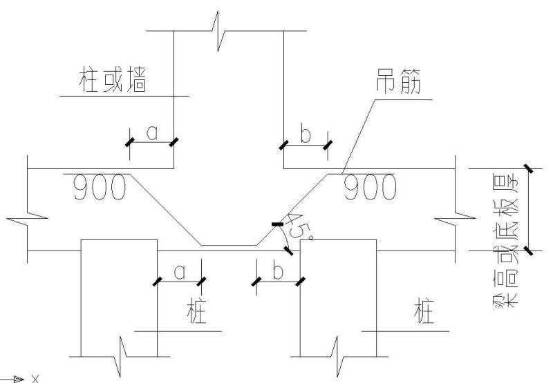 基础吊筋节点图 - 1