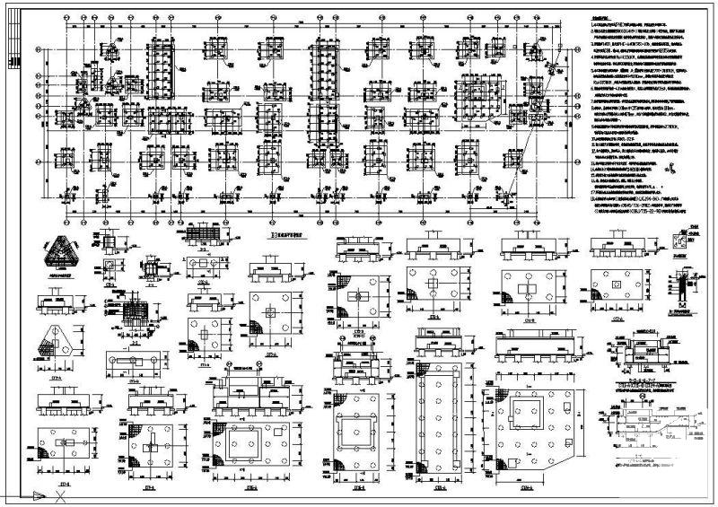 预应力管桩基础大样图 - 1