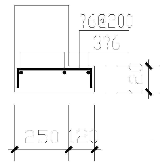 窗套处框架梁配筋节点构造详图纸cad - 1