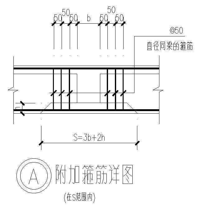 横向钢筋节点图 - 1