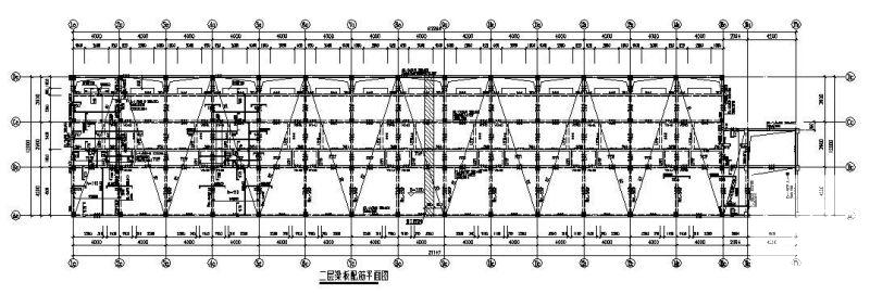 工程第二、3层梁板结构施工节点构造详图纸cad - 1