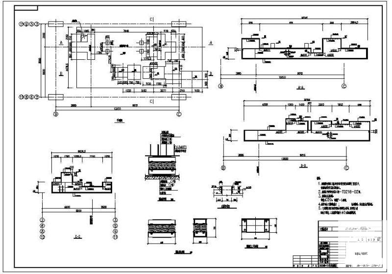 磨煤机基础图纸cad - 2