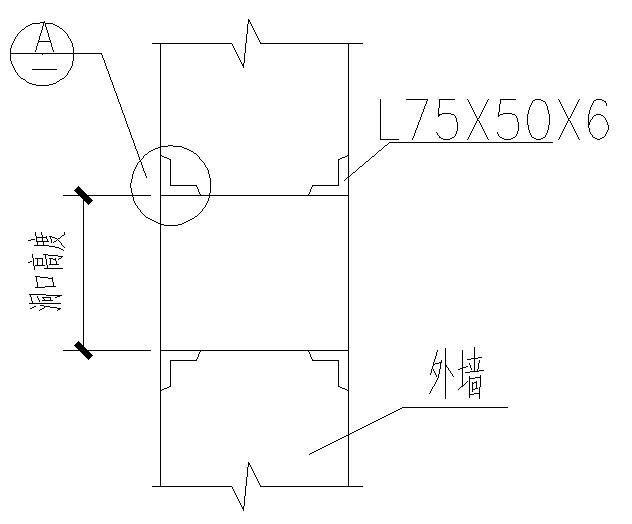 地下混凝土外墙留洞做法节点构造详图纸cad - 2