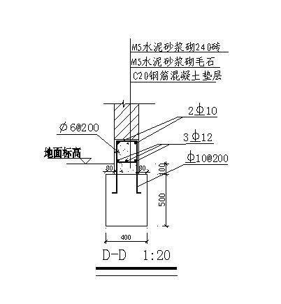 文化墙施工大样图 - 2