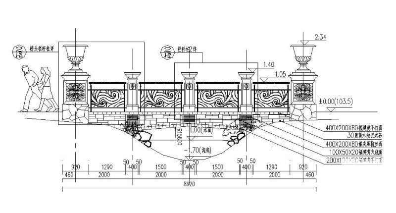公园景桥施工详图 - 1