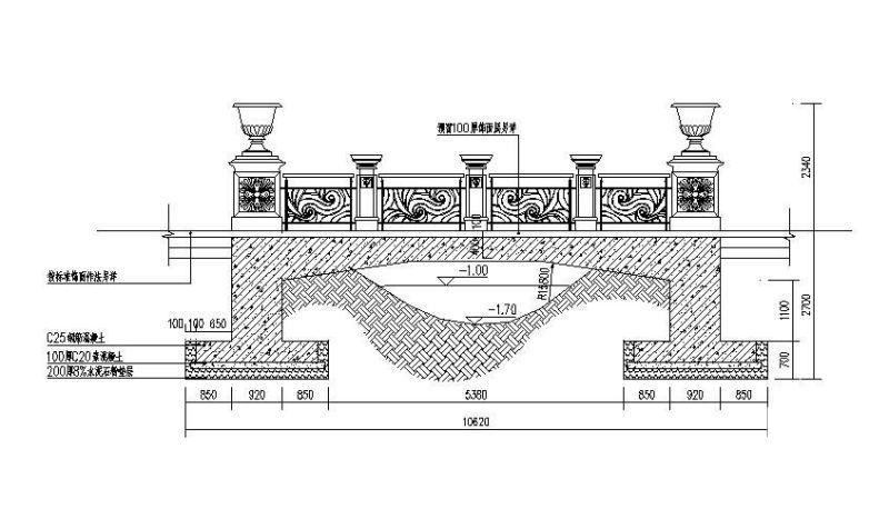 公园景桥施工详图 - 2