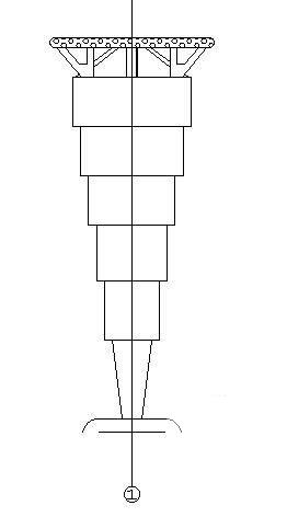 火炬型灯柱施工图 - 1