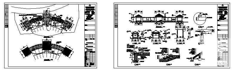 亭架组合施工图 - 2