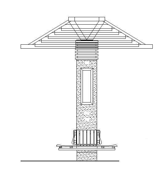 特色景观亭做法详图纸cad - 1