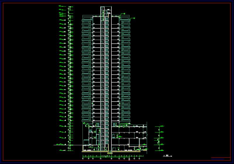 高层商住楼建筑设计 - 2