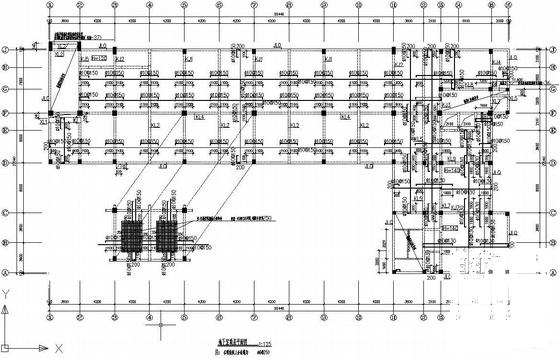 一份7层框架结构商务楼建筑及结构CAD施工图纸
