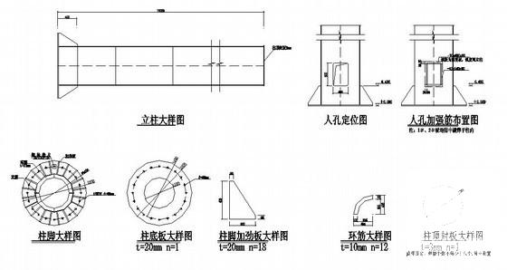 立柱广告牌施工图 - 3